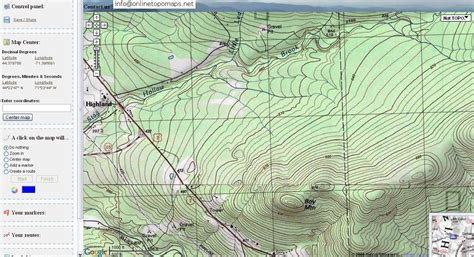 free printable topo maps.